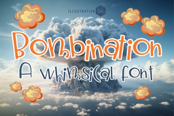 Bombination: The Bouncy Hand-Crafted Font for High-Impact Campaigns
