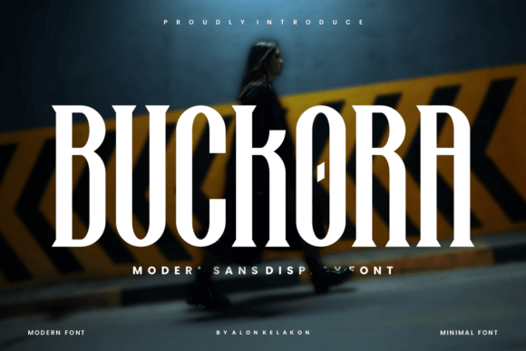 Buckora: The Premium Display Typeface for Polished Brand Identity
