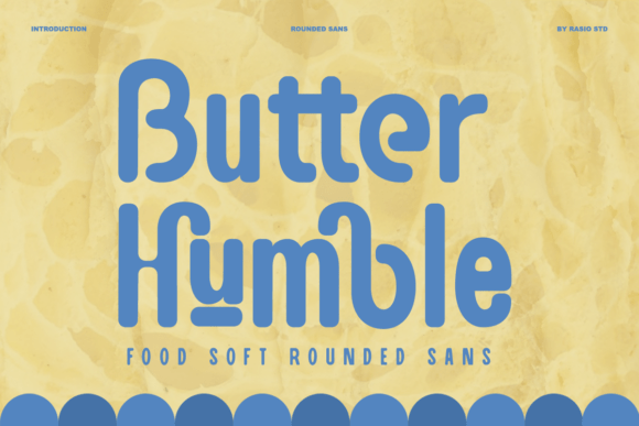 Butter Humble: A Soft Sans Serif Font for Handmade Branding