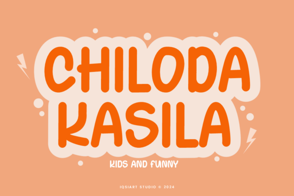 Chiloda Kasila: A Playful Display Typeface for Engaging Editorial Design