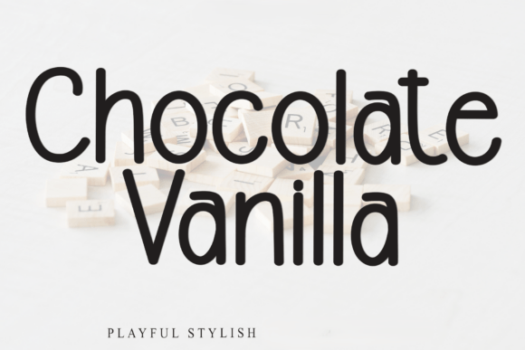 Chocolate Vanilla: A Playful Typeface for Modern Web Design