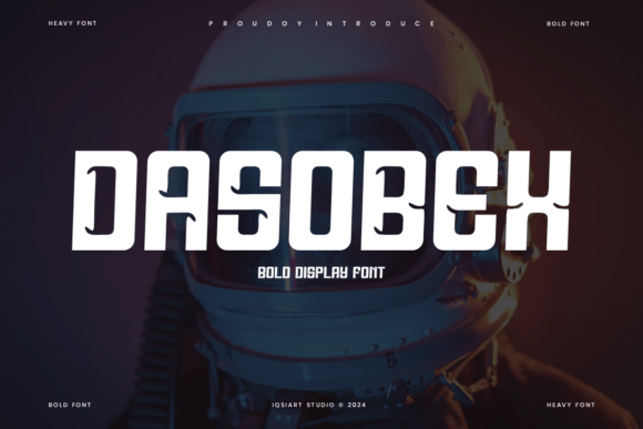Dasobex: A Futuristic Sans Serif Font for Bold Editorial Design