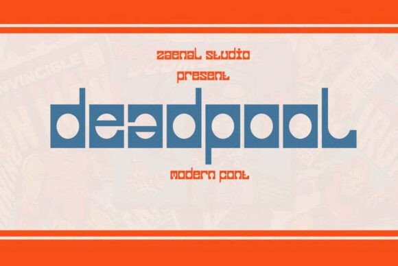 Deadpool: The Bold Sans Serif Typeface for High-Impact Campaigns
