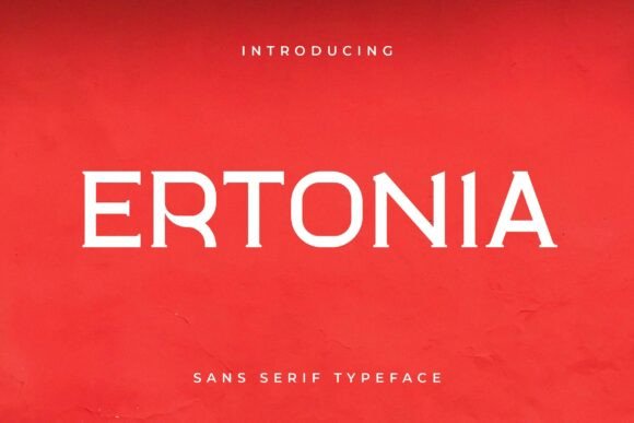 Ertonia Typeface Review: Minimalist Elegance for Modern Branding