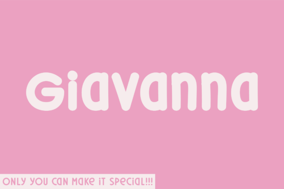 Giavanna Font: A Handwritten Typeface for Modern Web Design