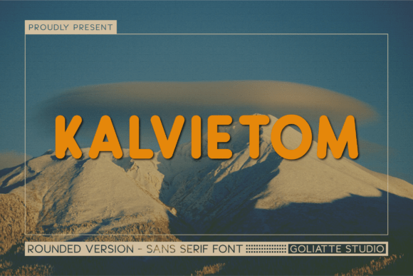 Kalvietom: A Bold Typeface for Memorable Digital Marketing