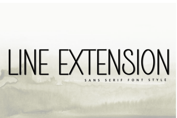 Line Extension: A Festive Font for a Polished Brand