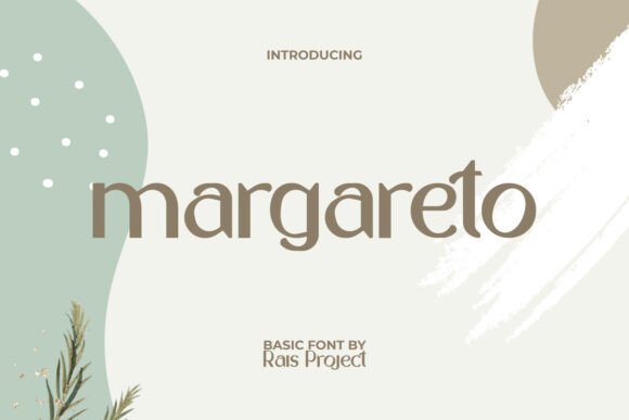 Margareto: A Sophisticated Display Typeface for Modern Editorial Design
