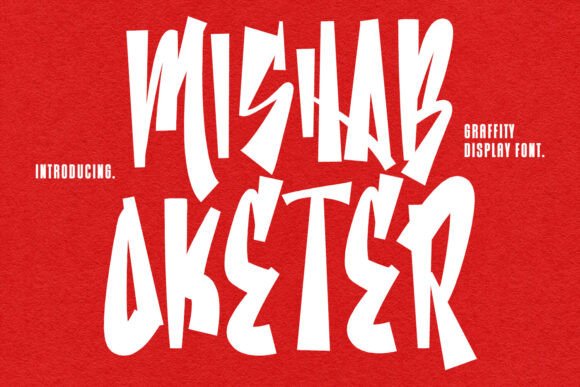 Mishab Oketer: A Handwritten Typeface for Creative Product Design
