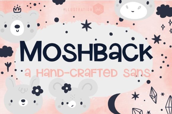 Moshback Typeface Review: Whimsical Sans for Social Campaigns