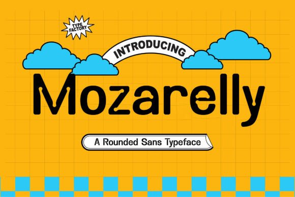 Mozarelly: A Playful Typeface for Modern Web Design