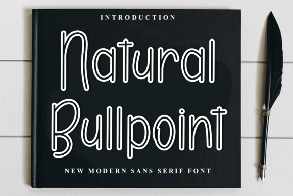 Natural Bullpoint: A Festive Typeface That Elevates Campaigns