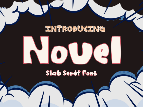 Novel Typeface: The Sweet Sans Serif for Handmade Brands