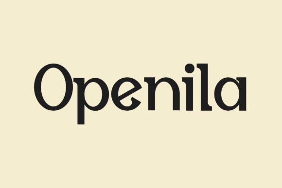 Openila Typeface Review: Minimalist Design for Modern Campaigns