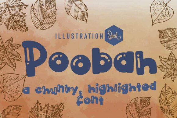 Poobah: A Whimsical Display Font for Playful Brand Identity