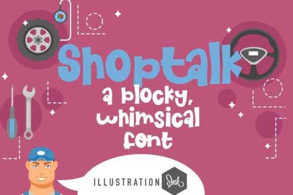 Shoptalk: The Whimsical Display Font for Scroll-Stopping Campaigns