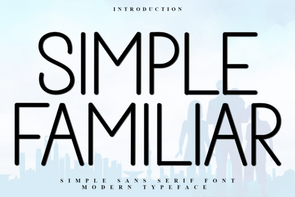 Simple Familiar: A Festive Font for Editorial Design