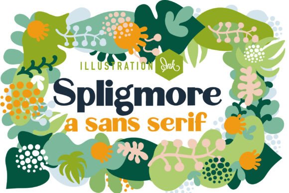 Spligmore: A Whimsical Display Typeface for Editorial Design