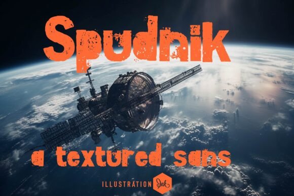 Spudnik Typeface Review: A Textured Sans Serif for Bold Branding